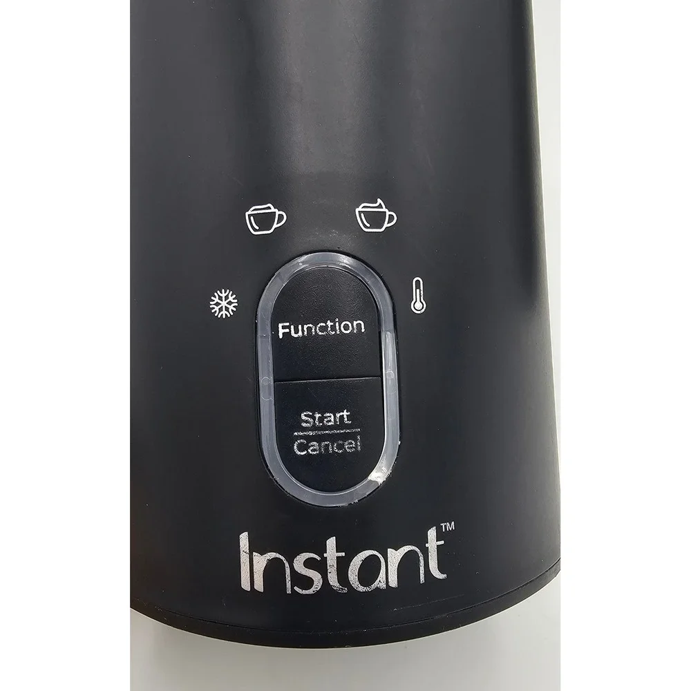 Instant Milk Frother 10 MB 4-in-1 Electric Coffee Foam Maker Black 500W